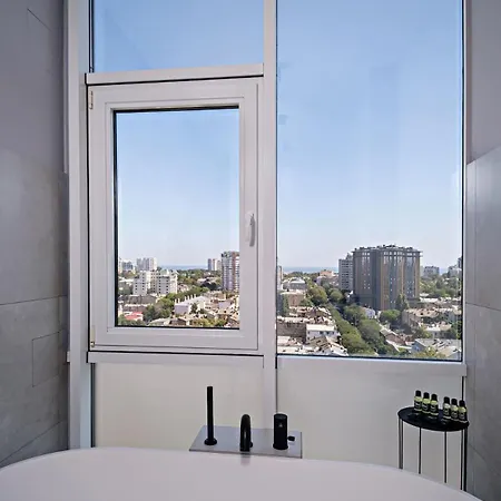 With A Terrace And Panoramic Sea And Views Odesa